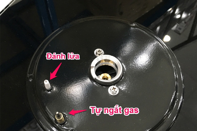 Chức năng tự động ngắt gas, an toàn khi sử dụng